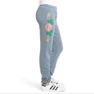WILDFOX Knox Sweatpants in Indigo Rose